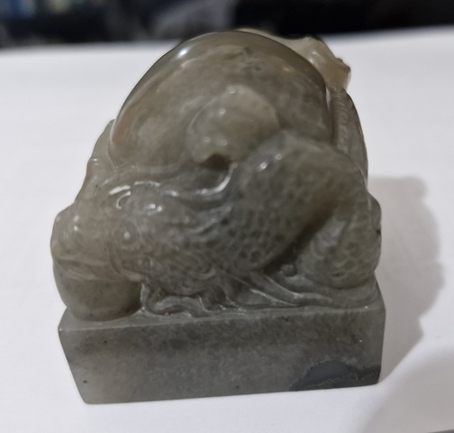 古玩雜項壽山石印章真品鑒賞圖