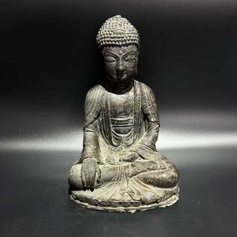 古玩銅器銅釋迦摩尼佛像真品鑒賞圖