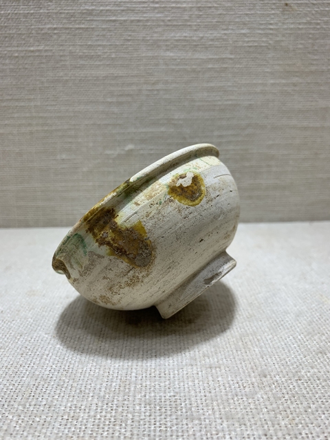 古玩陶瓷鞏縣窯唐三彩杯拍賣，當(dāng)前價格100000元