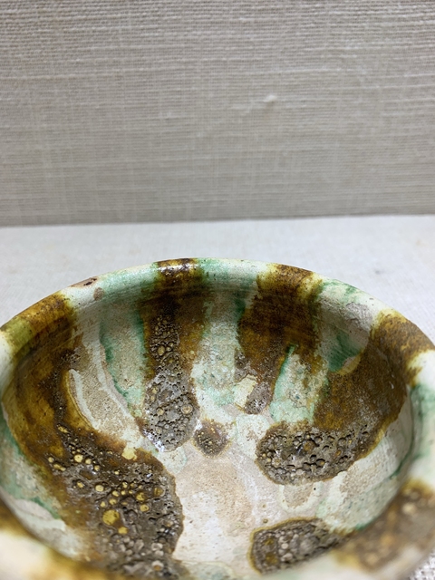 古玩陶瓷鞏縣窯唐三彩杯拍賣，當(dāng)前價格100000元