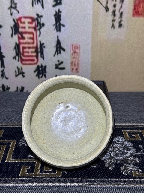 古玩陶瓷青白釉罐或者茶入真品鑒賞圖