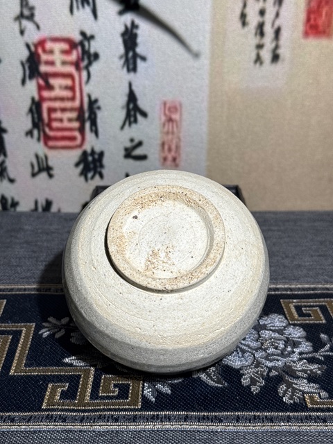 古玩陶瓷青白釉罐或者茶入真品鑒賞圖