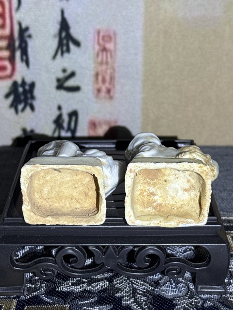 古玩陶瓷德化白瓷三貢真品鑒賞圖