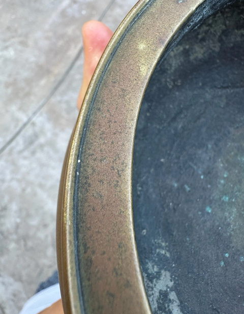 古玩銅器爐子真品鑒賞圖