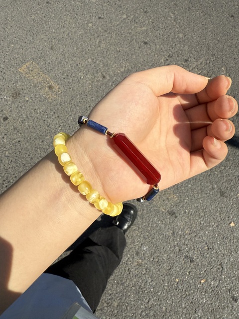 古玩玉器紅瑪瑙多棱珠真品鑒賞圖