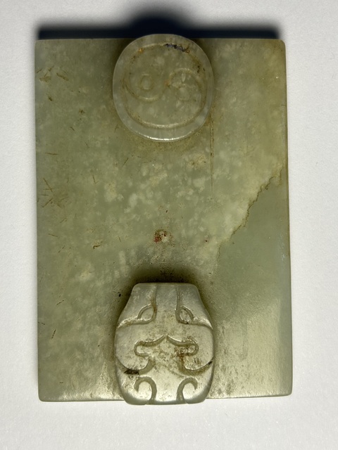 古玩玉器和田玉雕“帶扣”真品鑒賞圖