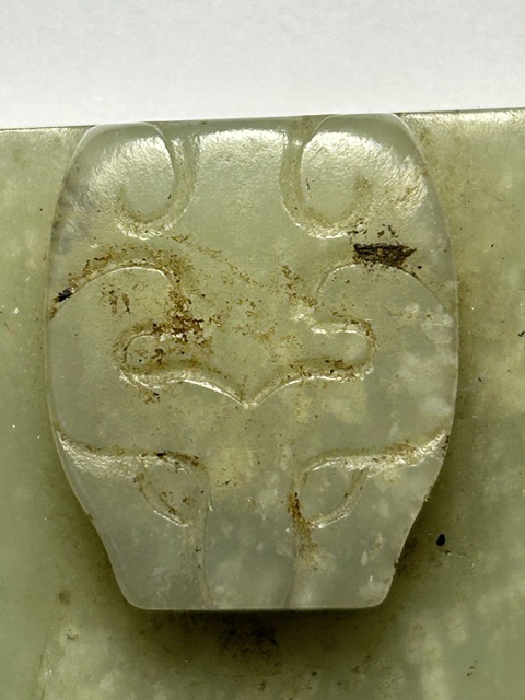 古玩玉器和田玉雕“帶扣”真品鑒賞圖
