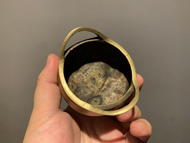 古玩銅器銅爐真品鑒賞圖