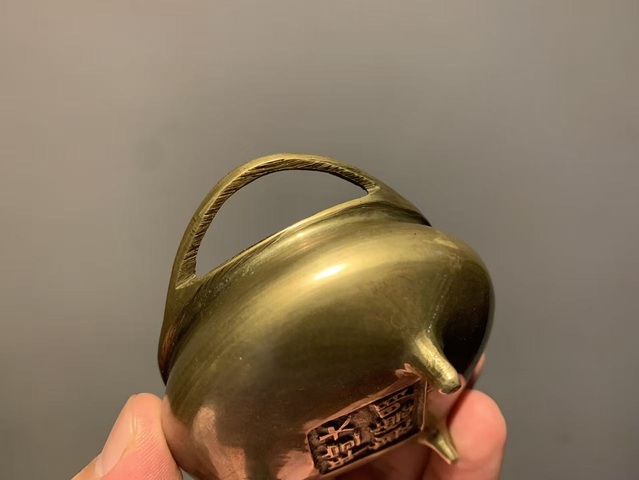 古玩銅器銅爐真品鑒賞圖