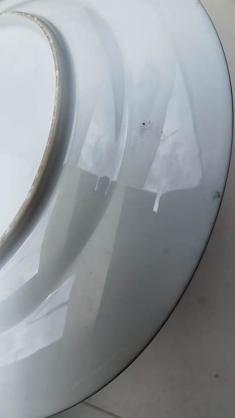 古玩陶瓷廣彩人物故事紋盤真品鑒賞圖