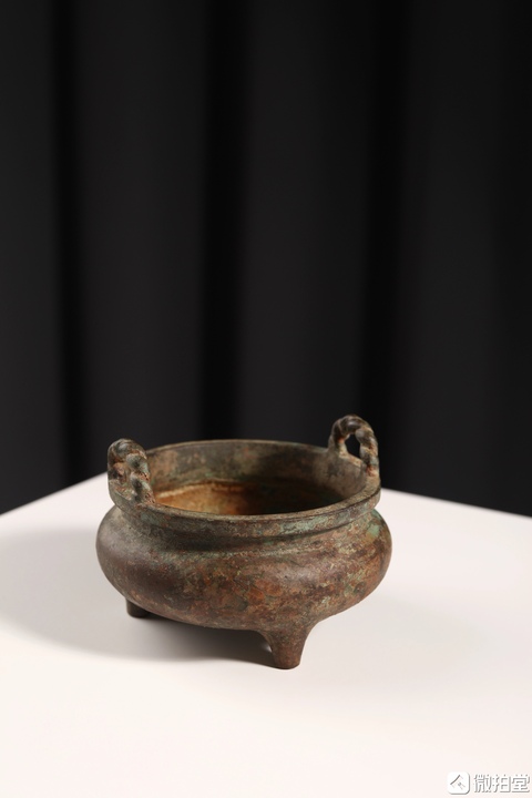 古玩銅器爐子真品鑒賞圖