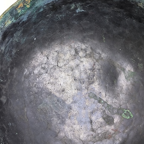 古玩銅器銅缽真品鑒賞圖