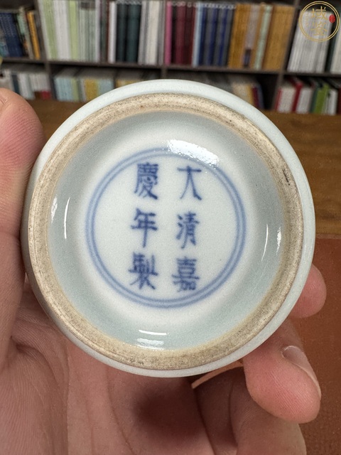 古玩陶瓷民國 青花釉里紅瓶真品鑒賞圖