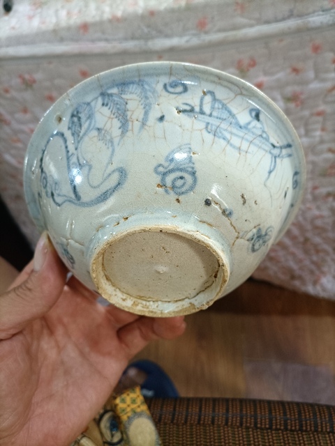 古玩陶瓷青花山水人物碗拍賣,當(dāng)前價格1200元
