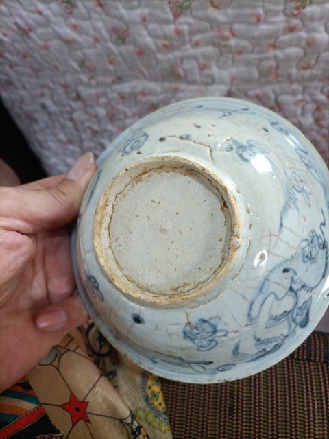 古玩陶瓷青花山水人物碗拍賣,當(dāng)前價格1200元