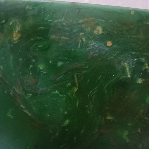 古玩玉器琉璃雕“簋式爐”真品鑒賞圖
