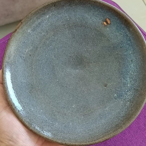 古玩陶瓷均窯盤真品鑒賞圖