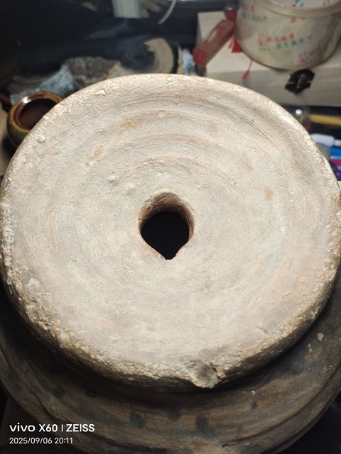 古玩陶瓷灰陶雙系壺真品鑒賞圖