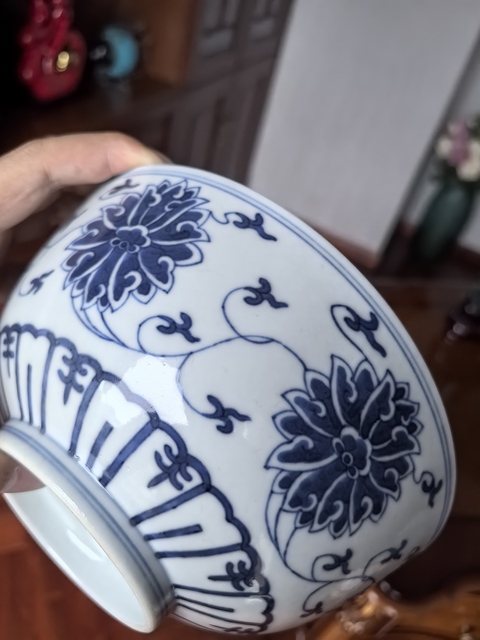 古玩陶瓷青花碗真品鑒賞圖