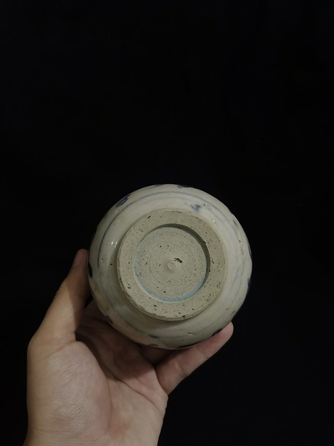 古玩陶瓷明早期青花花卉紋罐拍賣,當前價格1100元