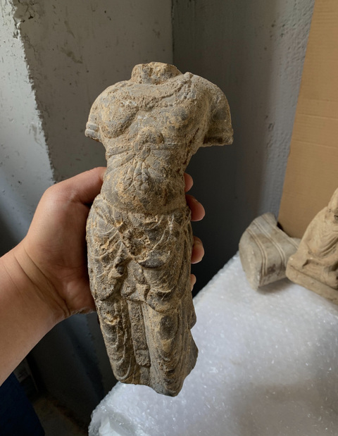 古玩雜項造像身段真品鑒賞圖