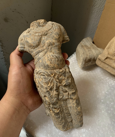 古玩雜項造像身段真品鑒賞圖