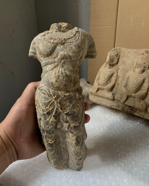 古玩雜項造像身段真品鑒賞圖