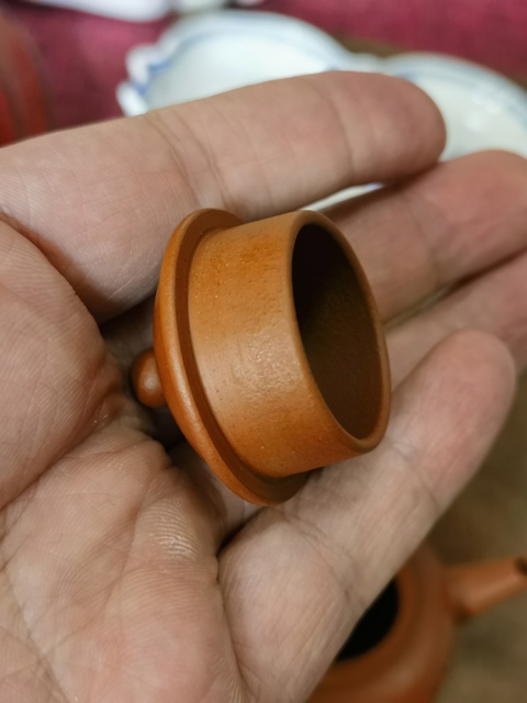 古玩雜項朱泥水平壺真品鑒賞圖