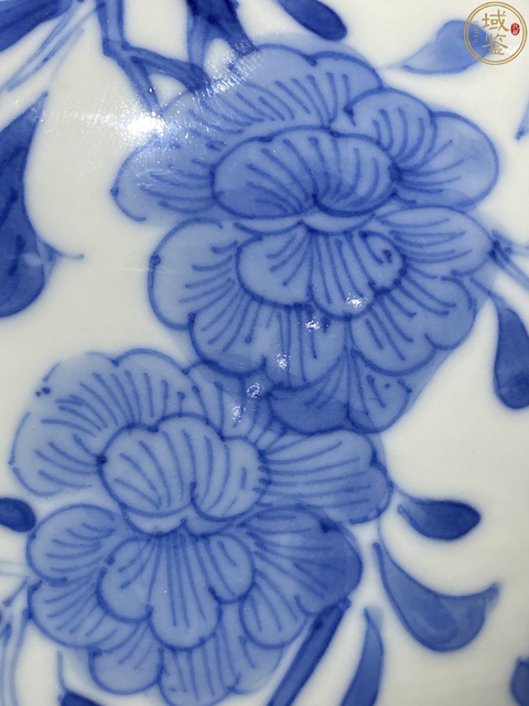 古玩陶瓷清康熙·青花花鳥紋罐拍賣，當前價格19000元