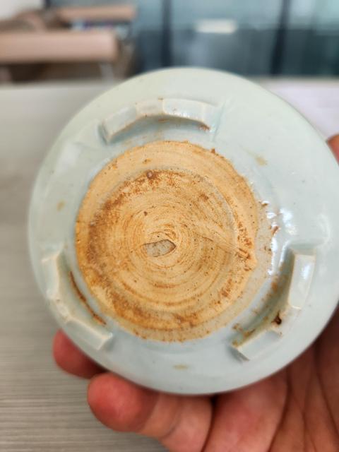 古玩陶瓷清晚期 青花雙龍戲珠香爐真品鑒賞圖