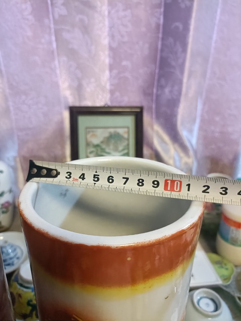 古玩陶瓷粉彩天女散花帽筒拍賣,當前價格4888元
