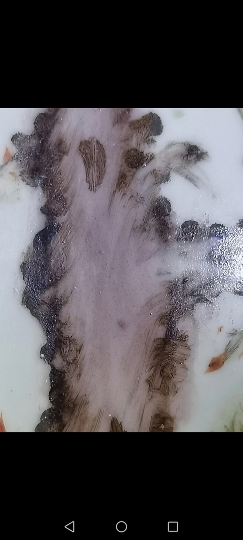 古玩陶瓷新粉彩花鳥紋凈手盆真品鑒賞圖