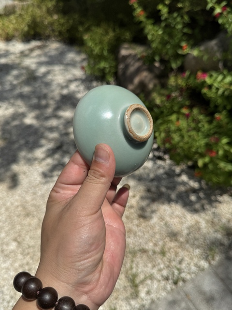 古玩陶瓷龍泉窯青釉杯拍賣，當前價格38000元