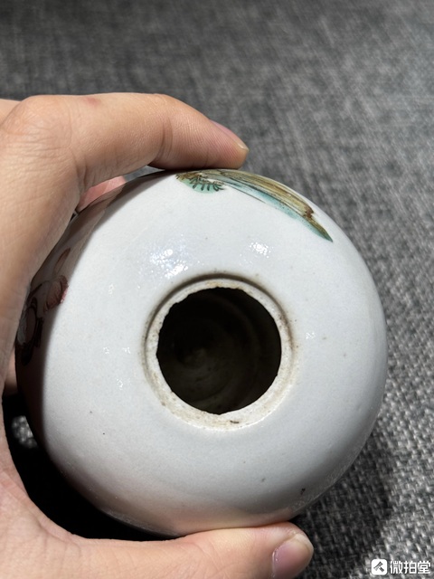 古玩陶瓷粉彩人物蓋罐真品鑒賞圖