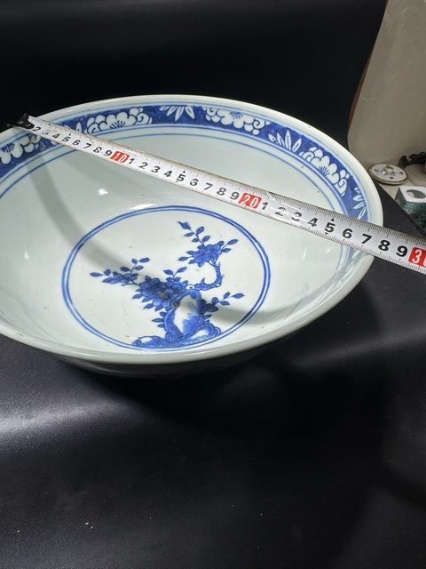 古玩陶瓷青花花鳥(niǎo)紋墩式碗拍賣(mài),當(dāng)前價(jià)格5800元