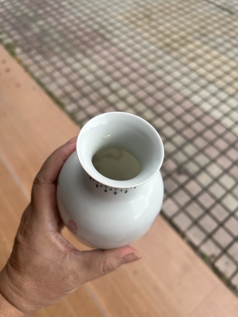 古玩陶瓷吉祥平安瓶真品鑒賞圖