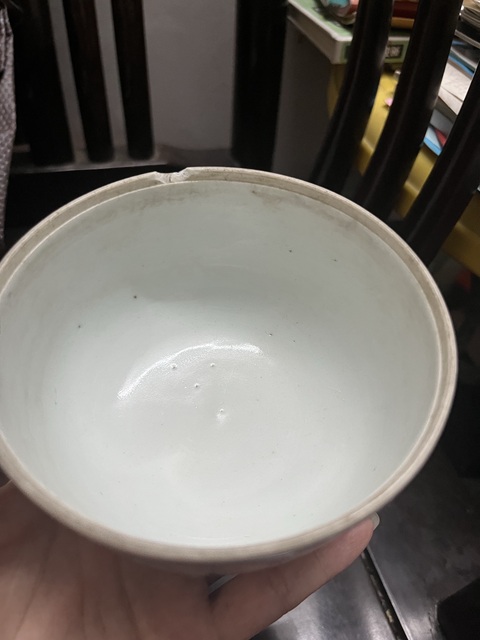 古玩陶瓷清嘉慶花卉紋青花缸拍賣,當前價格999元