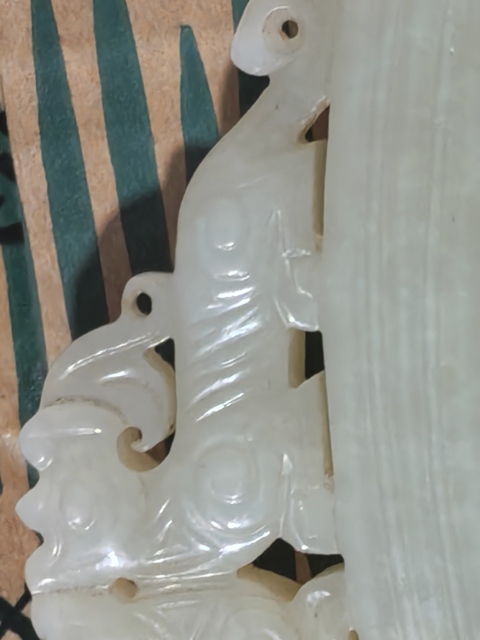 古玩玉器仿古玉璜真品鑒賞圖