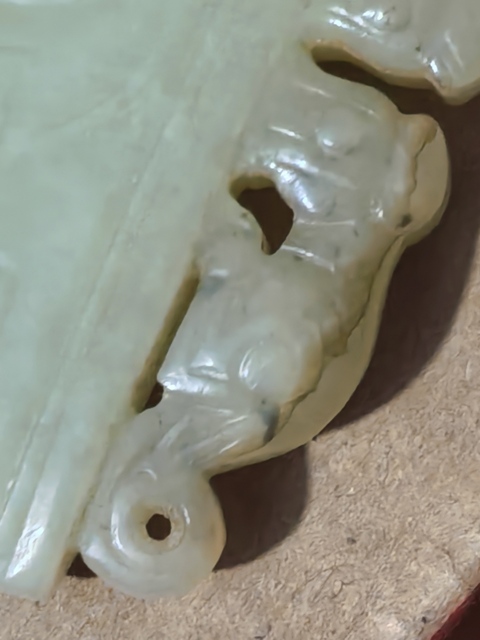 古玩玉器仿古玉璜真品鑒賞圖