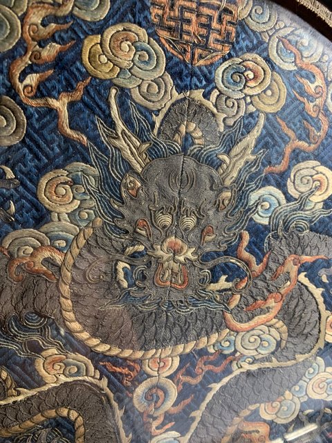 古玩雜項刺繡真品鑒賞圖