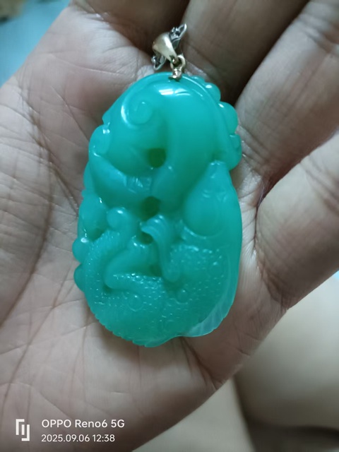 古玩玉器獸墜真品鑒賞圖