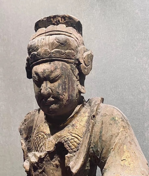 古玩雜項木雕造像真品鑒賞圖