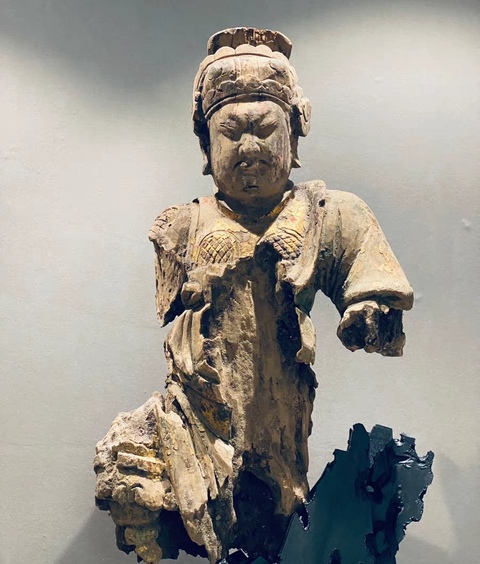 古玩雜項木雕造像真品鑒賞圖