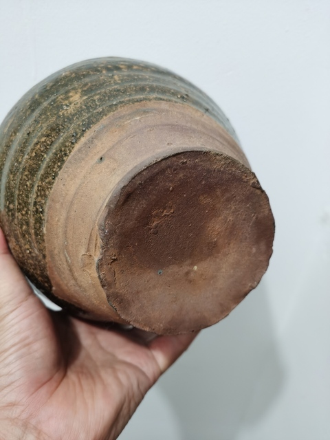 古玩陶瓷褐釉梅瓶真品鑒賞圖