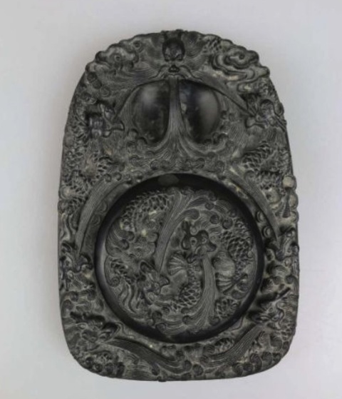 古玩雜項(xiàng)澄泥硯真品鑒賞圖