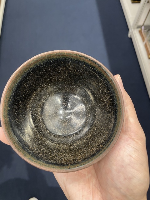 古玩陶瓷黑盞真品鑒賞圖