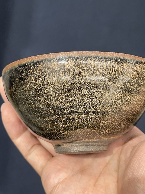 古玩陶瓷黑盞真品鑒賞圖