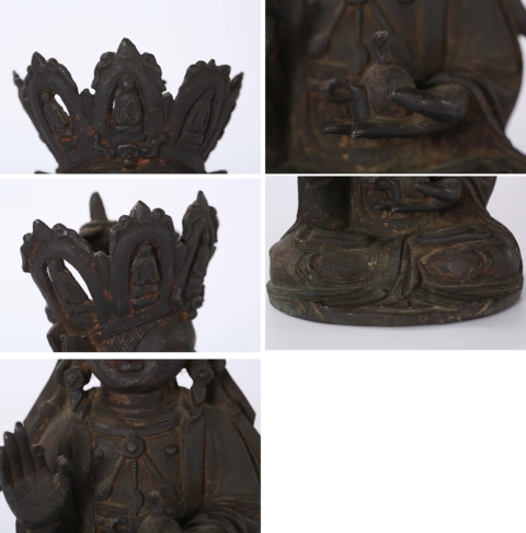 古玩銅器造像真品鑒賞圖