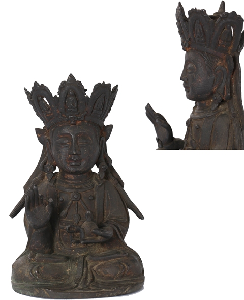 古玩銅器造像真品鑒賞圖