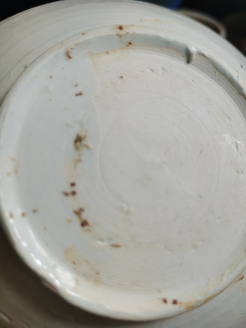 古玩陶瓷青白釉大碗真品鑒賞圖